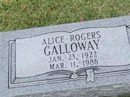 Alice Rogers Galloway