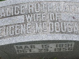 Alice Ruth Hatch McDougall Alice Ruth Hatch McDougall