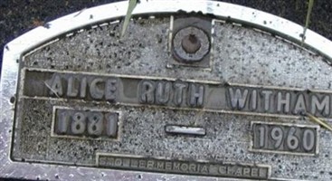 Alice Ruth Witham
