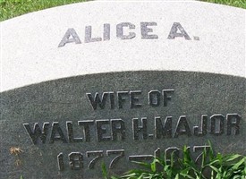 Alice Snader Major