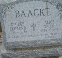 Alice Speer Baacke