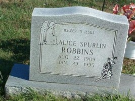 Alice Spurlin Robbins Alice Spurlin Robbins