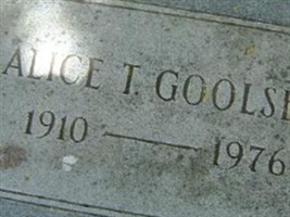 Alice T. Goolsby Alice T. Goolsby