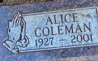 Alice Taylor Coleman