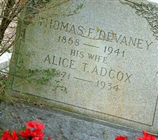 Alice Tennessee Adcox Devaney Alice Tennessee Adcox Devaney