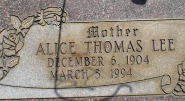 Alice Thomas Lee