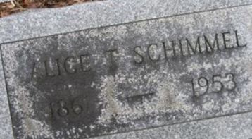 Alice Thompson Cassidy Schimmel Alice Thompson Cassidy Schimmel