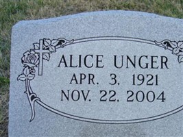 Alice Unger Hanneman Alice Unger Hanneman
