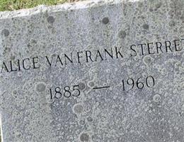 Alice Van Frank Sterrett