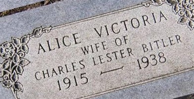 Alice Victoria Anthony Bitler