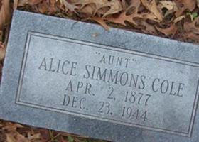 Alice Viola Simmons Cole