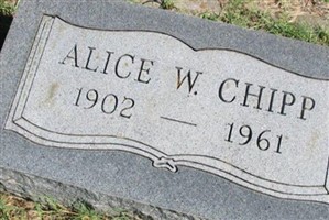 Alice W. Chipp Alice W. Chipp