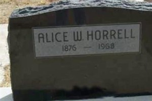 Alice W. Horrell