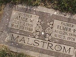 Alice W Malmstrom