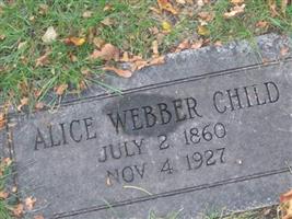 Alice Webber Child