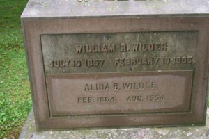 Alida Belle Roberts Wilder Alida Belle Roberts Wilder