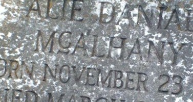 Alie Danial McAlhany
