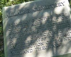 Allaire Family Cemetery