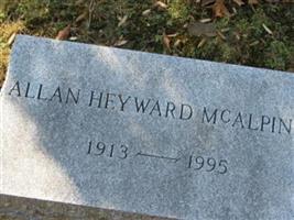 Allan Heyward McAlpine, Jr