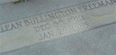 Allean Bullington Freeman Allean Bullington Freeman