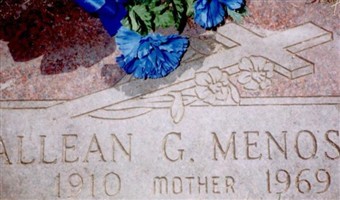 Allean G. Meacham Menosky Allean G. Meacham Menosky
