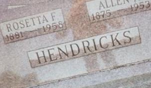 Allen Abraham Hendricks Allen Abraham Hendricks