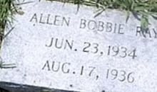 Allen Bobbie Ray Allen Bobbie Ray