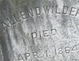 Allen D Wilder