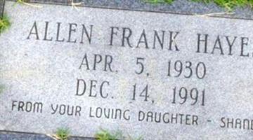 Allen Frank Hayes