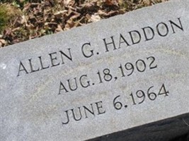 Allen G Haddon Allen G Haddon