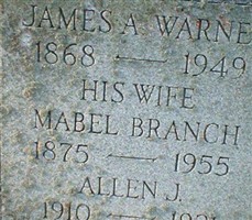 Allen J Warner Allen J Warner