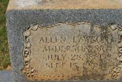 Allen Lawson Anderson, Sr