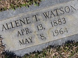 Allene Ada T. Watson Allene Ada T. Watson
