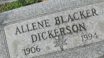 Allene Blacker Dickerson Allene Blacker Dickerson