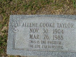 Allene Cooke Taylor Allene Cooke Taylor