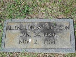 Allene Loposay Johnson Allene Loposay Johnson
