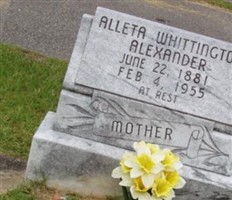 Alleta Whittington Alexander
