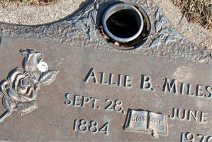 Allie B. Miles Allie B. Miles