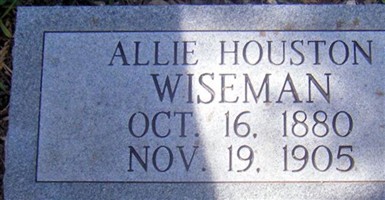 Allie Houston Wiseman Allie Houston Wiseman