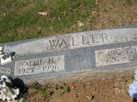 Allie Mai Hargrove Waller Allie Mai Hargrove Waller