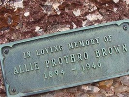Allie Prothro Brown