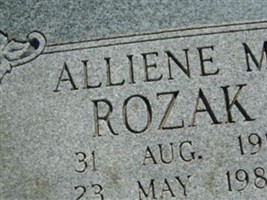 Alliene M. Rozak Alliene M. Rozak