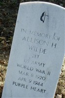 Allison H Wilde Allison H Wilde