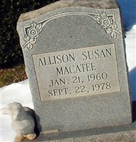 Allison Susan Macatee Allison Susan Macatee