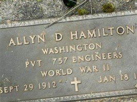 Allyn D Hamilton Allyn D Hamilton