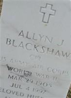 Allyn J Blackshaw