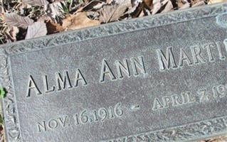 Alma Ann Martin