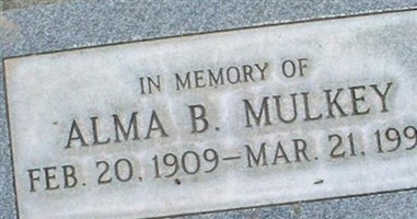 Alma B. Mulkey
