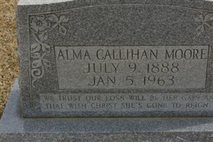 Alma Callihan Moore Alma Callihan Moore
