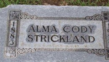 Alma Cody Strickland